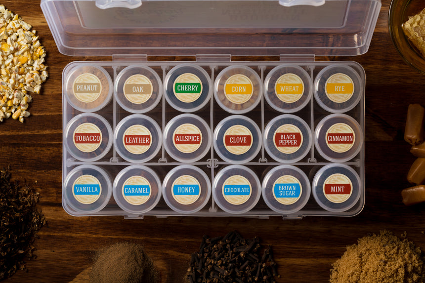 Original Bourbon Nosing Kit, Ingredient Labels