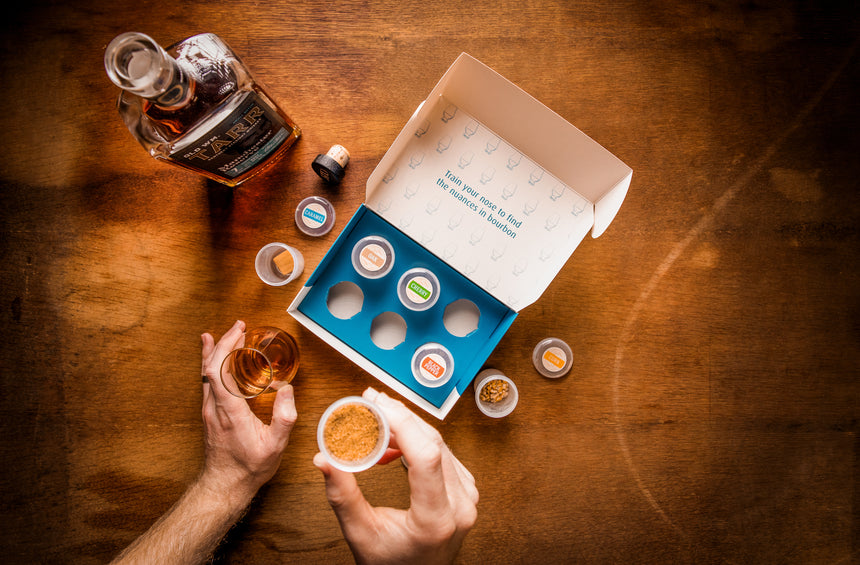 Bourbon Nosing Sample Kit, Lifestyle