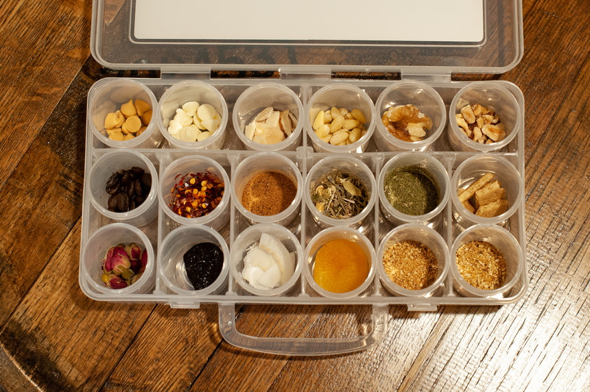 Bourbon Nosing Expansion Kit, Ingredients Close Up